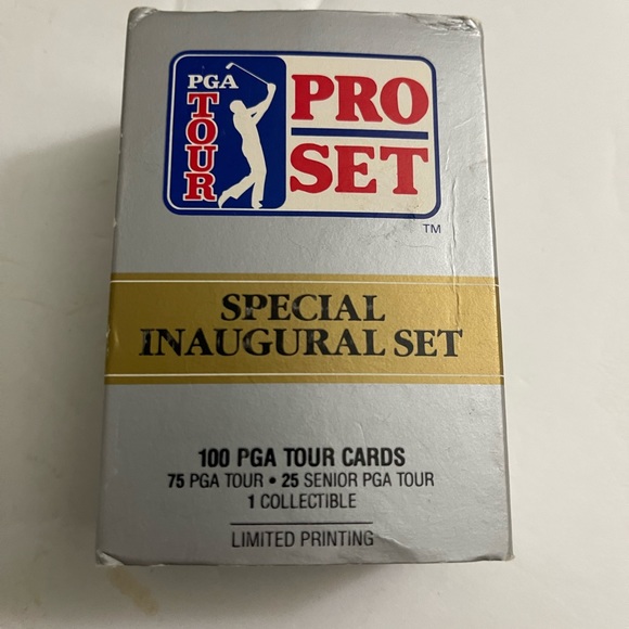 1990 PGA Tour Pro Set, Box, Special Inaugural Set, (100) Cards. - Picture 2 of 13